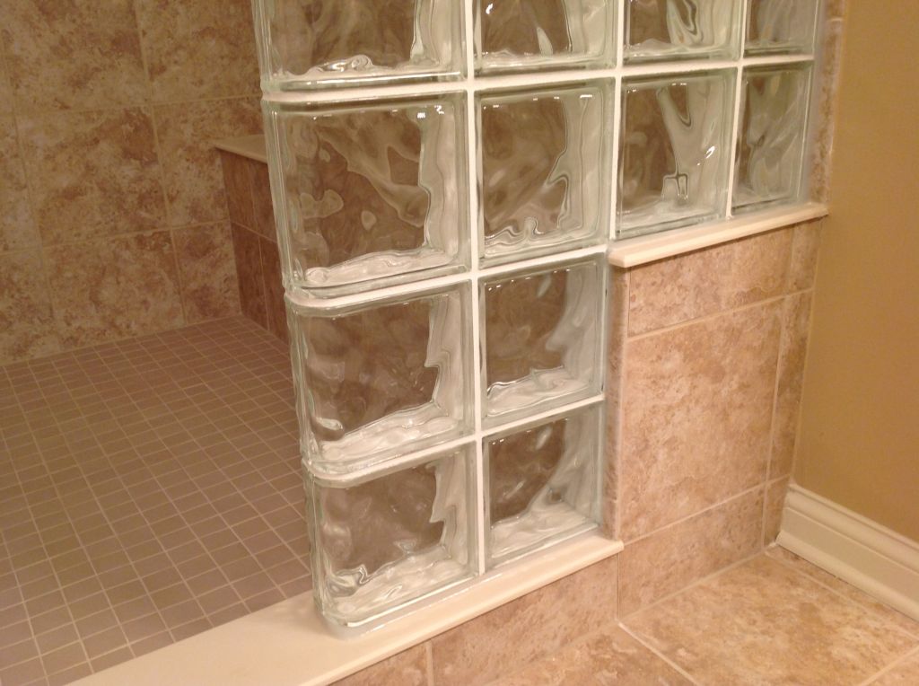 7 Useful Tips For Building a Step Down Glass Block Shower Wall