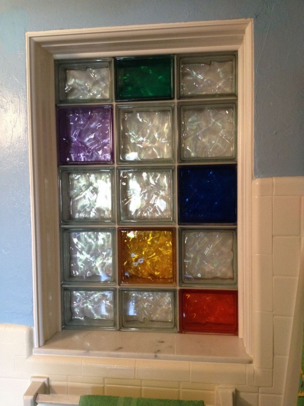 Bathroom Window Glass Blocks