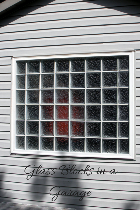 Glass block garage windows protect your valuables and your family