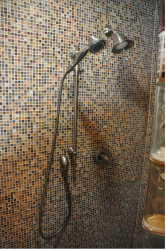 Mosaic tile shower in new york 