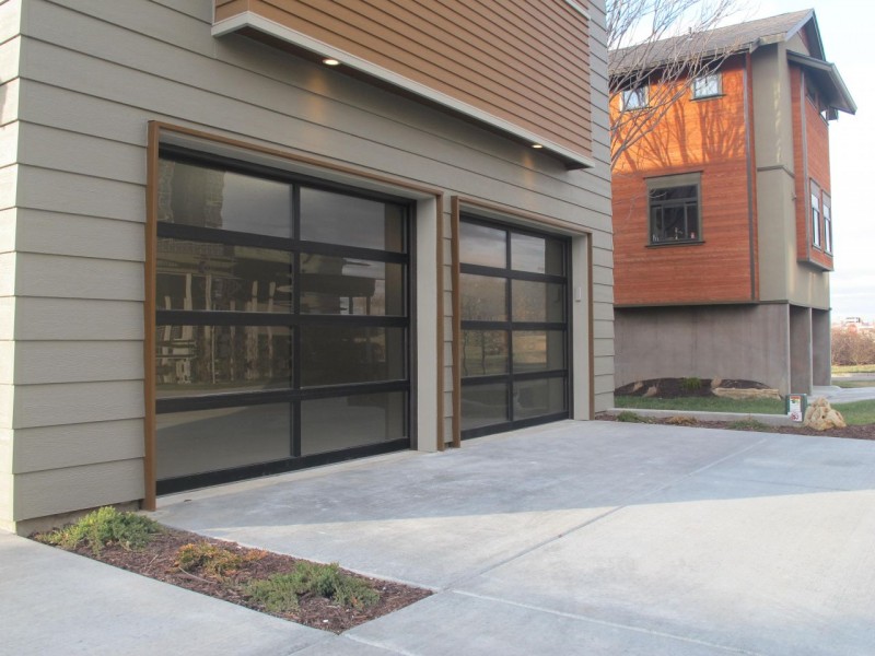 Garage in urban renewal home in Kansas City Missouri