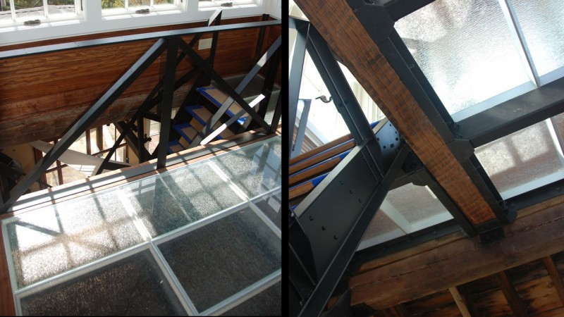 View of Learn 5 tricks to design a glass floor, walkway or bridge.
