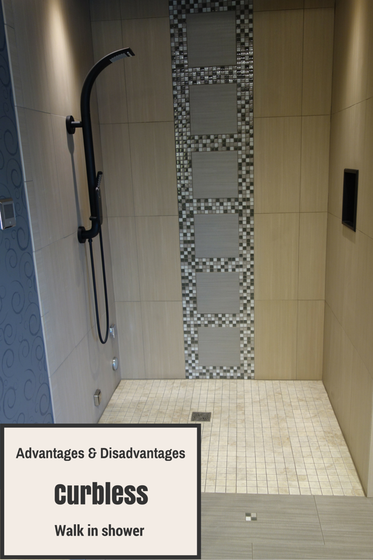 Walk-in Showers, Floor Level vs.Tiled Walk-In Showers