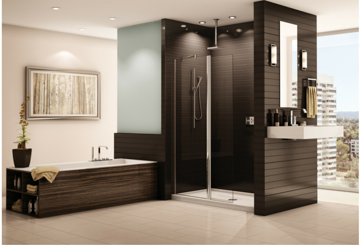 shower screen for a walk in shower | Innovate Building Solutions