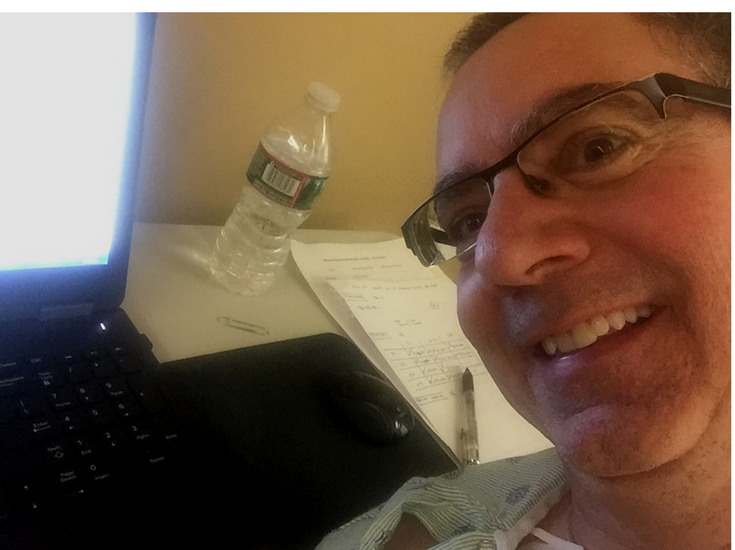 Still blogging while in the hospital / Mike Foti Innovate Building Solutions 