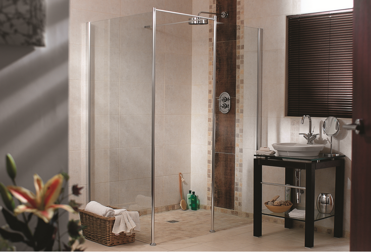 Barrier free shower base wet room system | Innovate Building Solutions