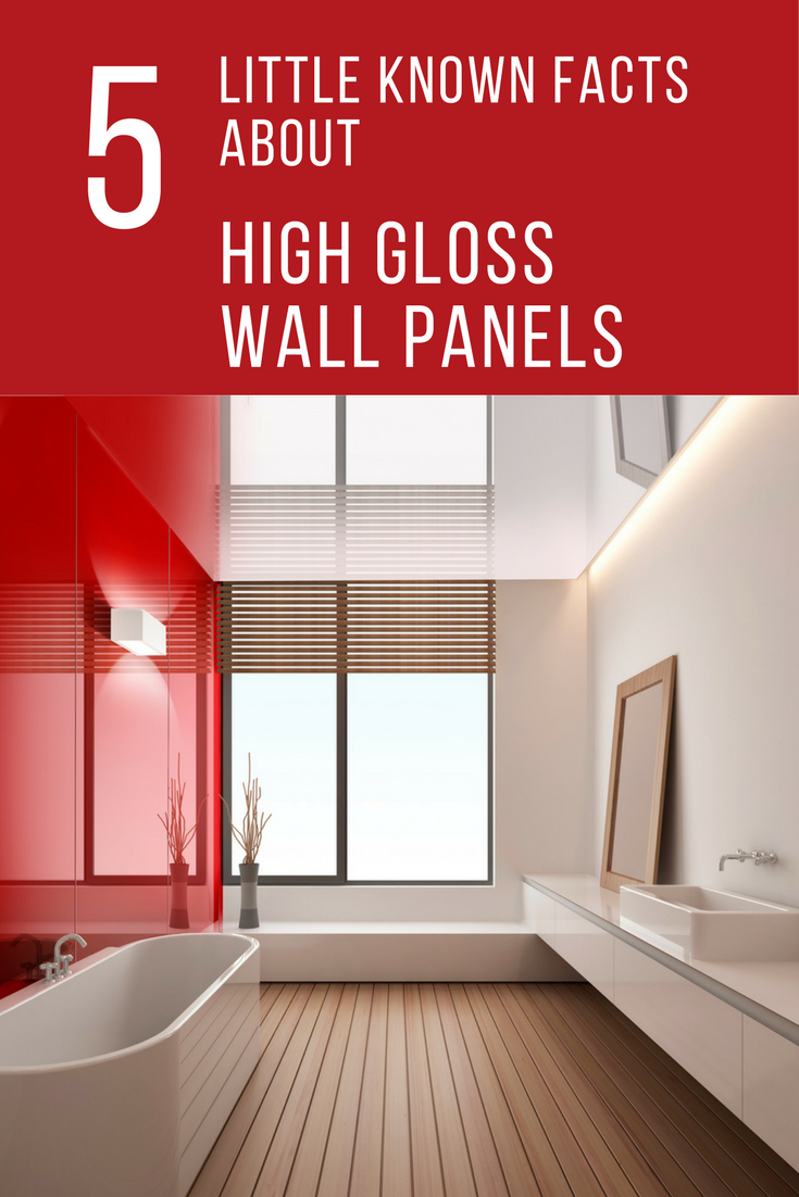 Decorative high  gloss  acrylic wall panels for showers 