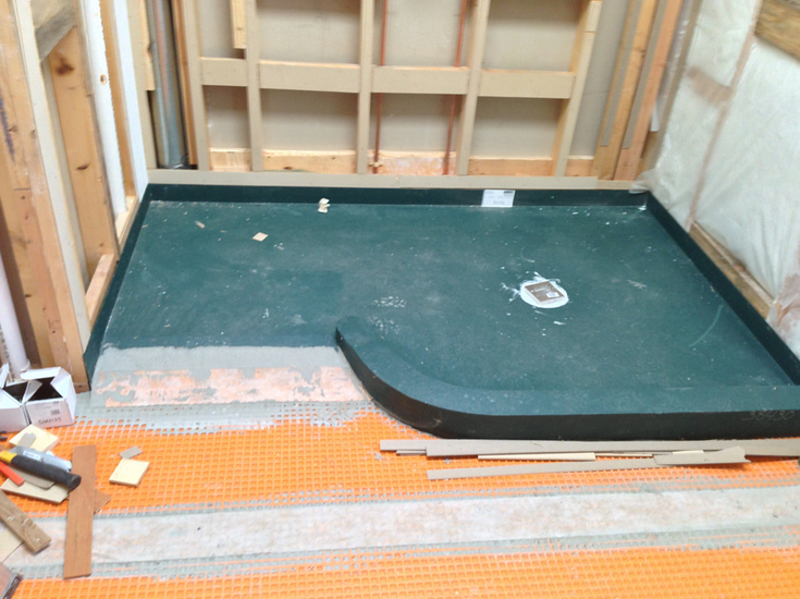Right Shower Base Or Floor Pan, Tile Shower Floor Pans