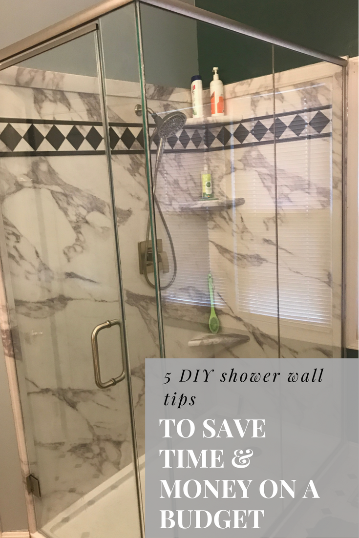 5 DIY shower wall tips and ideas to save time and money ...