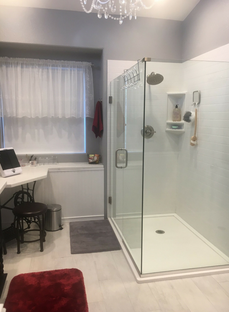 7 Smart Shower Designs For Corner Alcove Walk In Stalls - Small Bathroom With Corner Shower Ideas