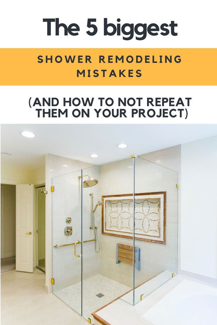 5 BIG Shower Niche Install Mistakes to Avoid in your Shower Remodel