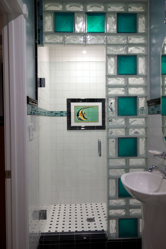 How to Remodel a Boring White Builders Grade Shower Surround on A Budget