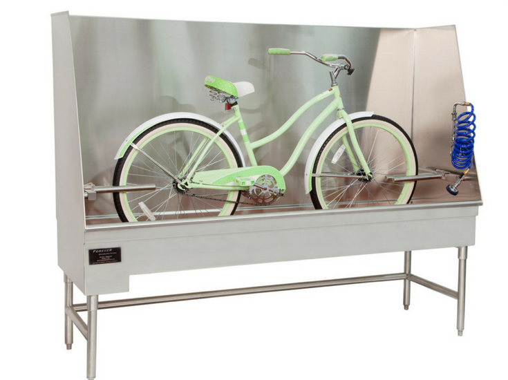 7 Fun Ideas from The 2018 International Builders Show Bicycles for Bathtubs | Innovate Building Solutions Blog #Bicycles #BicyclesForBathtubs #Bike #BikeCleaning