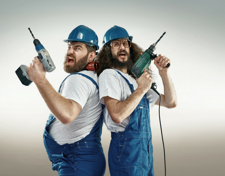 crazy looking contractors | Innovate Building Solutions