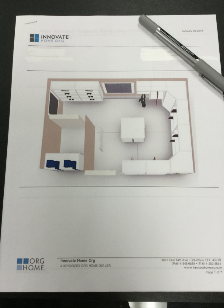 3D custom closet design makes it simpler to see a finished project before you buy it. | Innovate Home Org a division of Innovate Building Solutions 