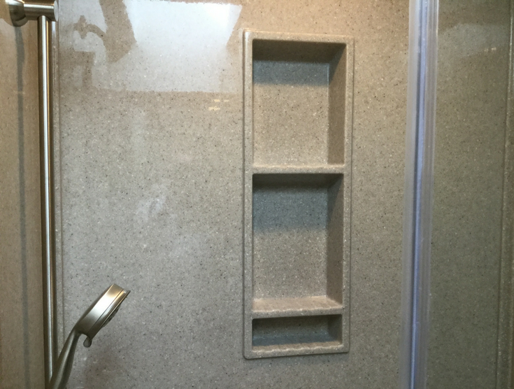 Recessed Niche for Shower Products | Innovate Building Solutions | #RecessedNiche #ShowerAccessories #ClevelandRemodel