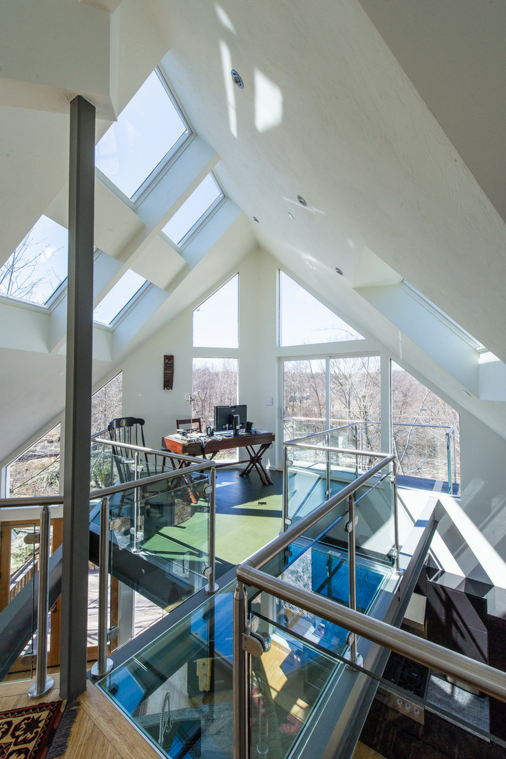 Windows and Patio doors Connected to Outdoors | Innovate Building Solutions | #PatioDoors #GlassCeiling #GlassBridge