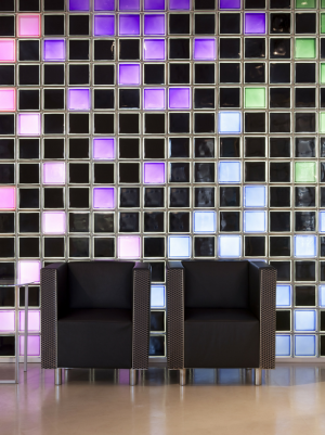 Curated visual reference: Gallery Detail: Glass Block Wall Ideas For Lofts Apartments Condos And Luxury