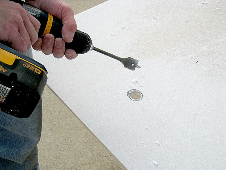 Solid Surface Cutting is Not Hard | Innovate Building Solutions | #SolidSurfaceProducts #CustomBase #ShowerPanels