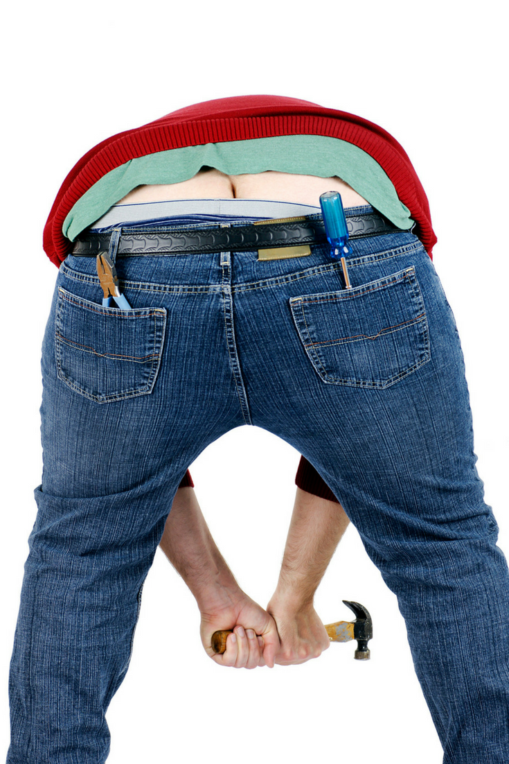 His butt. Men Bend over. Plumber's crack photos. Строители buttcrack.