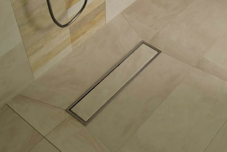 Large Tiles for Shower | Innovate Building Solutions | #TiledShower #LargeTiles #CleaningGrout