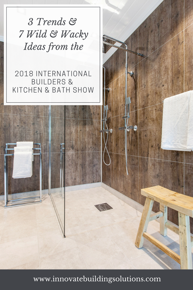 3 Trends and 7 Ideas for Builders Show | Innovate Building Solutions | #BuildersShow #RemodelingTips #BathroomRemodeling #LaminateWallPanels