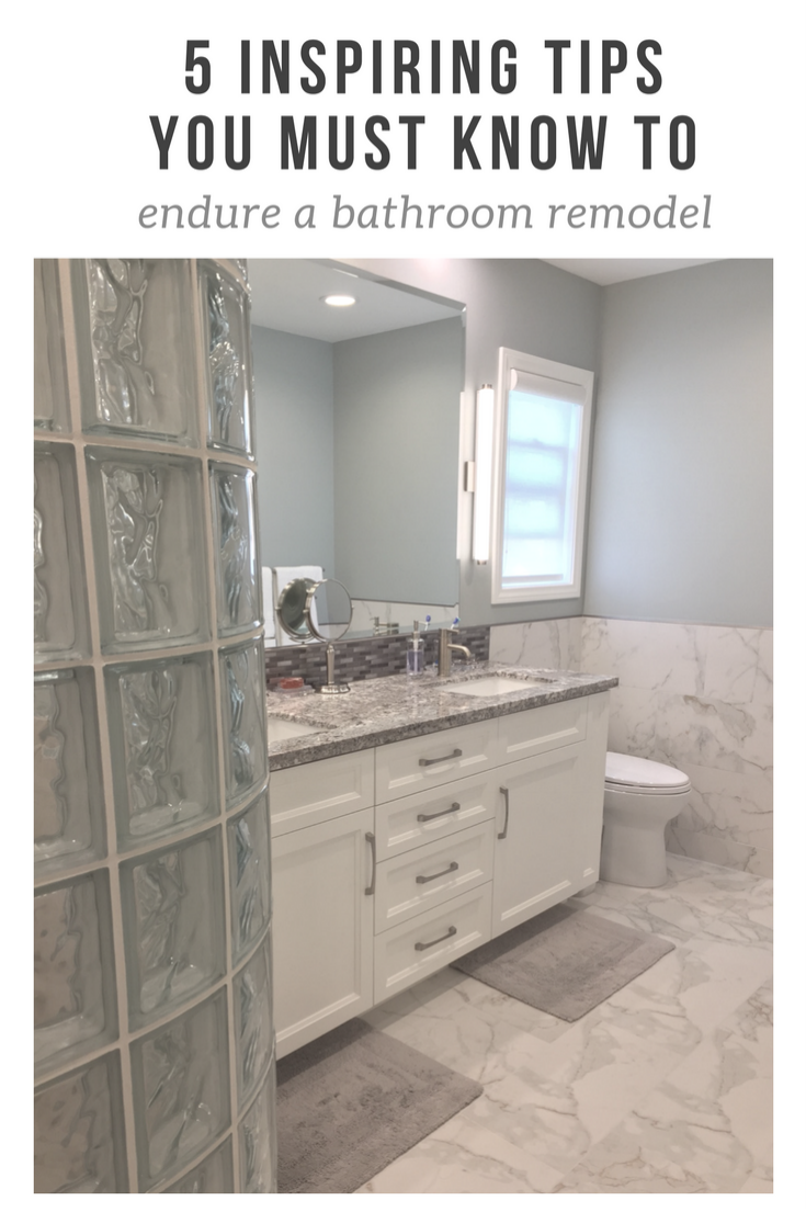 5 inspiring tips you must now to endure a bathroom remodel glass block shower | Innovate Building Solutions | #GlassBlockShower #DesignGlassBlock #BathroomRemodelingCheap