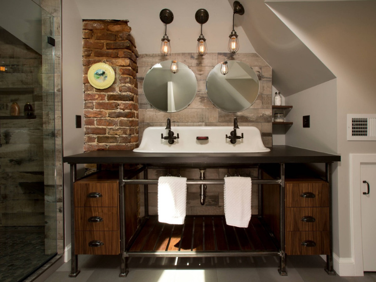 How to Design an Industrial Chic Bathroom – Innovate Building Solutions