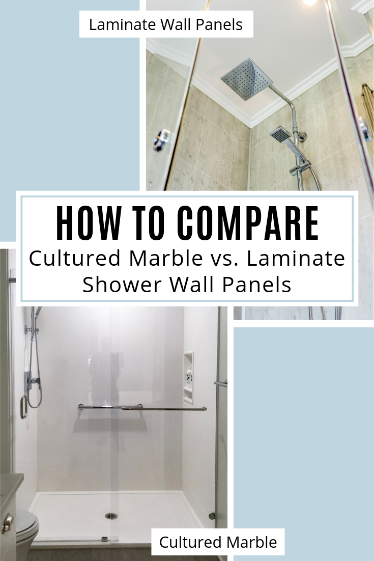 How To Compare Cultured Stone Laminate Bathroom Shower Wall