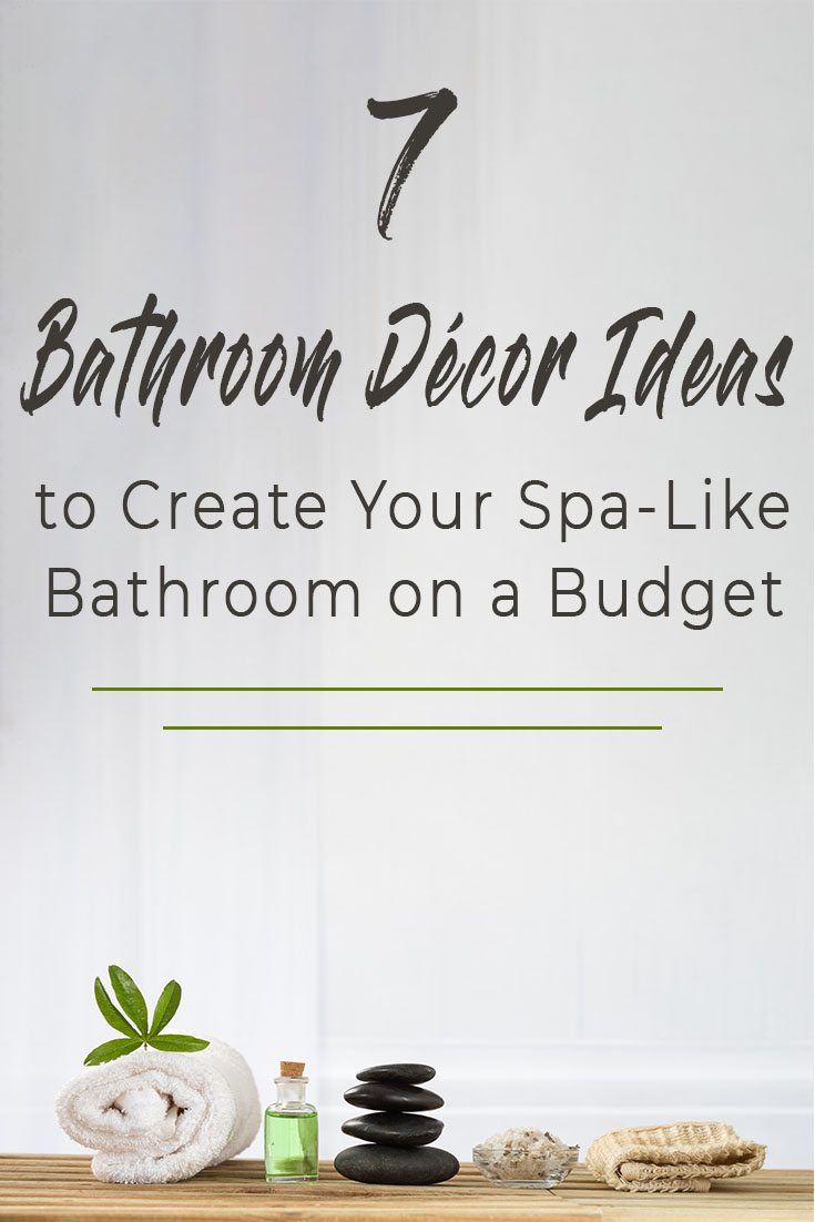 Affordable Spa Bathroom Decor for your Home