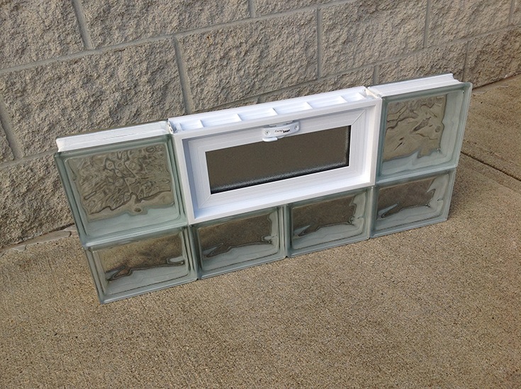 Protect All Glass block window for nationwide supply | Innovate Building Solutions | #GlassBlockSupply #LocalGlassBlock #WindowsforBasement