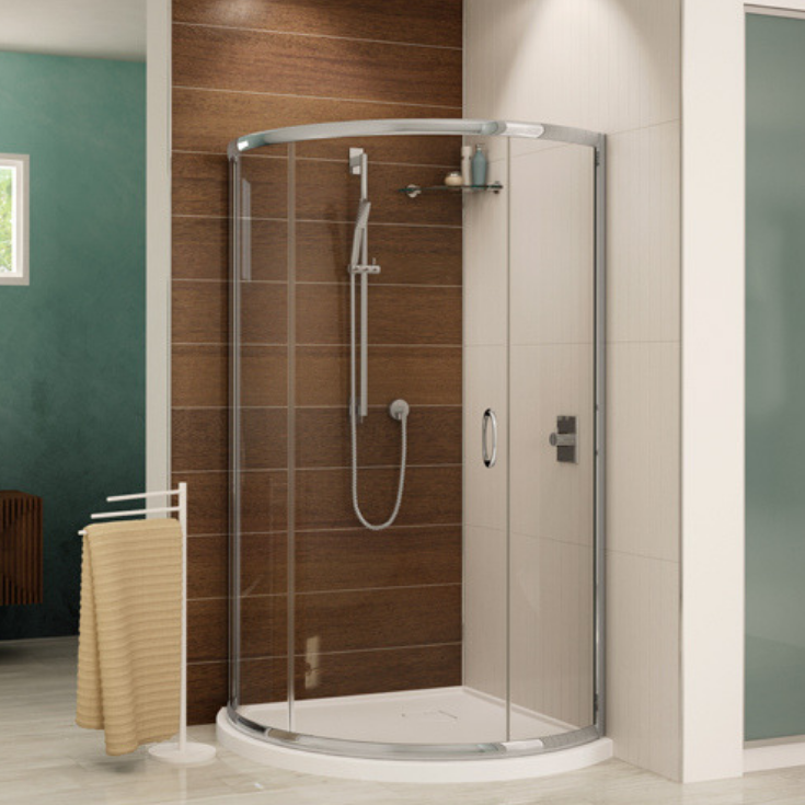 low profile shower pan | Innovate Building Solutions | #ShowerPan #LowProfilePan #BathroomRemodel