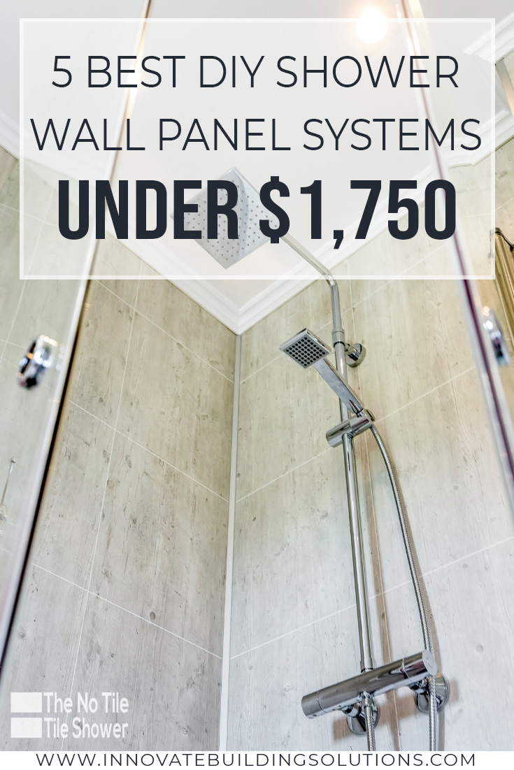 5 mejores paneles de pared de ducha diy por menos de 1750 | Innovate Building Solutions | #DIYShower #WallPanels #CheapWallPanels #Showerwallpanels