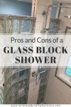 Pros and Cons of a Glass Block Shower