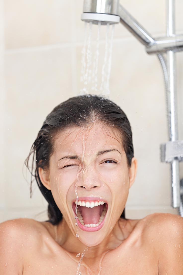 wanting more privacy in a shower | Innovate Building Solutions | #GlassBlock #PrivacyGlass #Glassblockshower