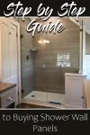 A Step by Step Guide to Buying Shower Wall Panels