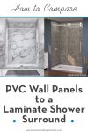 How to Compare PVC Wall Panels to a Laminate Shower Surround
