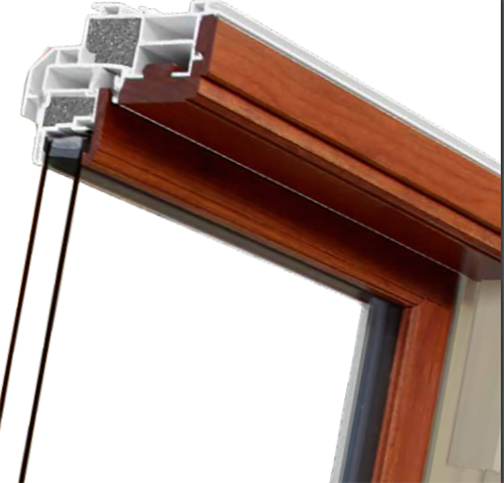 Pro 5 welded vinyl multi chamber window sashes and frames which are hard to crack or dent | Innovate Building Solutions #VinylWindows #WeldedWindows #WoodenWindows