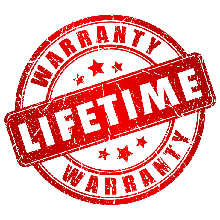 lifetime warranty stamp | Innova