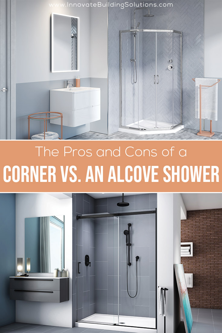 The Pros and Cons of a Corner vs. an Alcove Shower