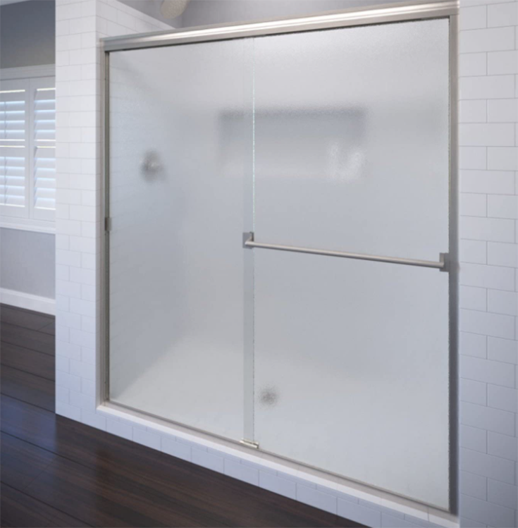 FAQ 2 obscure bypass glass shower door credit www.bascoshowerdoors.com | Innovate Building Solutions #GlassDoor #ShowerDoor #BascoDoors