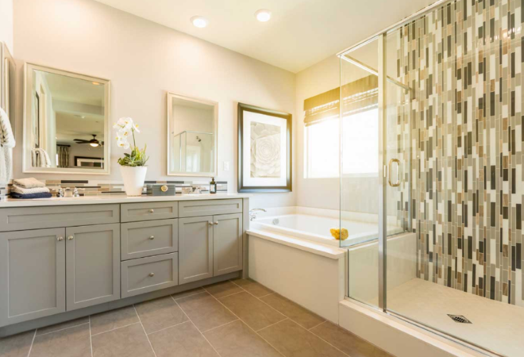 Idea 2 height and depth bathroom vanities credit www.cabinetdoormart.com | Innovate Building Solutions #BathroomRemodel #BathroomVanity #Remodel