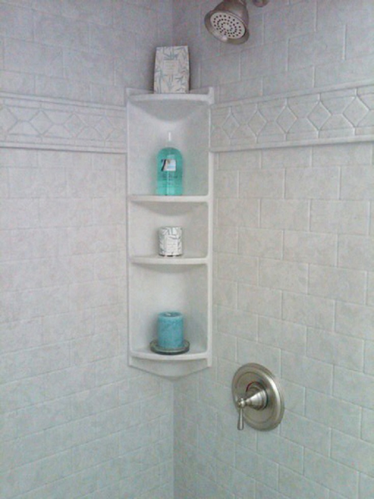 8 Reasons Why Corner Shelves are Better than Shower Niches - Just