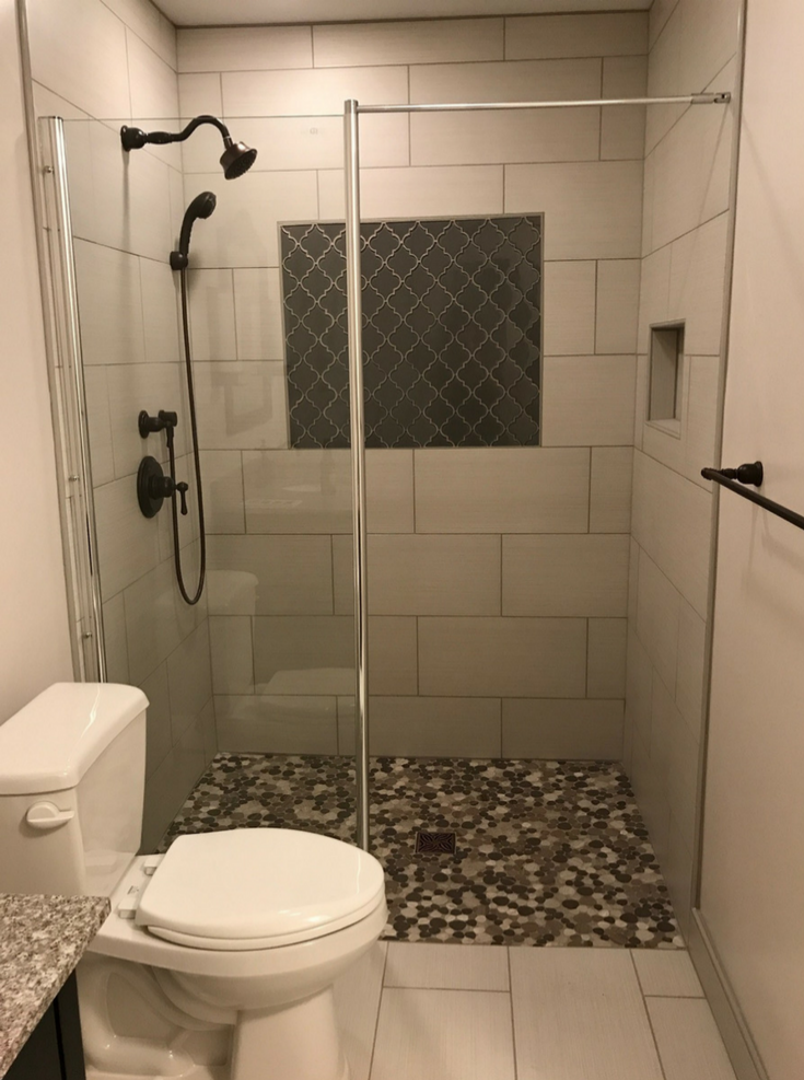 tip 3 wet room in a small bathroom | Innovate Building Solutions #WetRoom #ShowerToWetRoomConversion #TubToShower