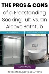 The Pros and Cons of a Freestanding Soaking Tub vs. an Alcove Bathtub | Cleveland Ohio bathroom remodeling | home improvement design | Design ideas