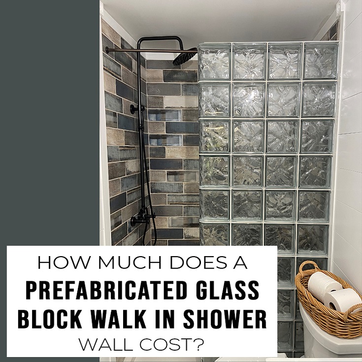 1 - How Much Does a Prefabricated Glass Block Walk in Shower Cost | Innovate Building Solutions #PrefabricatedGlassBlock #PrefabricatedGlassBlockShower #WalkInShower