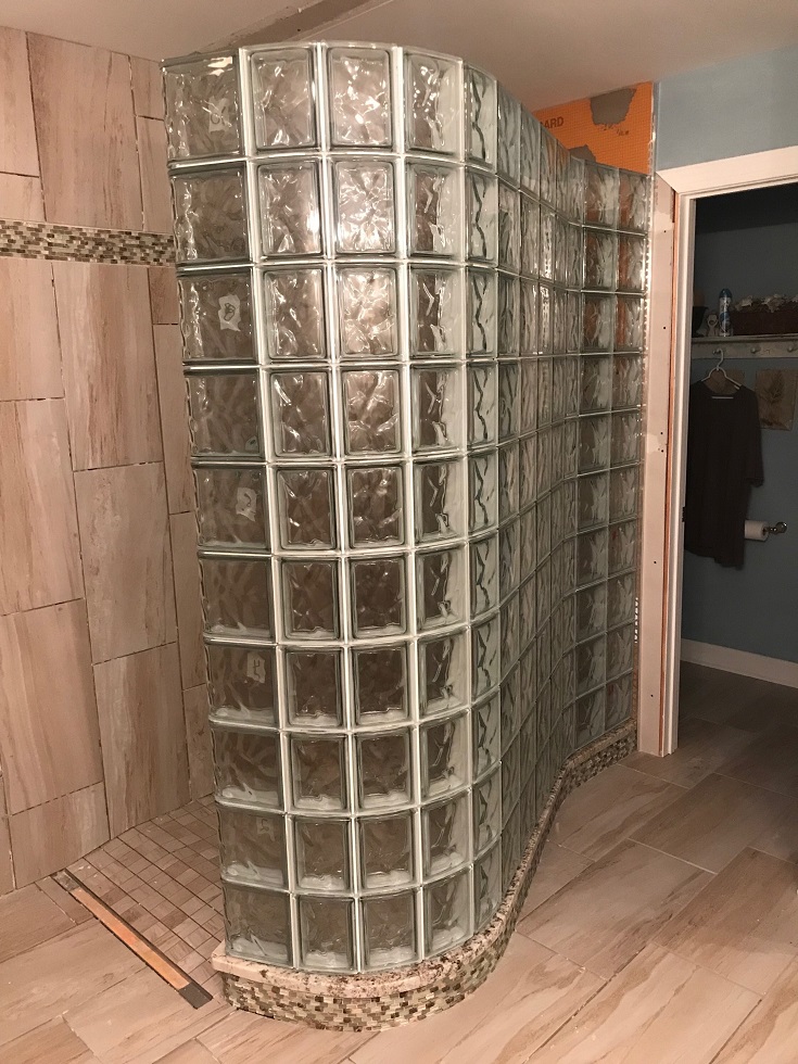 Glass Block Shower Ideas to Save Money & Time – Innovate Building