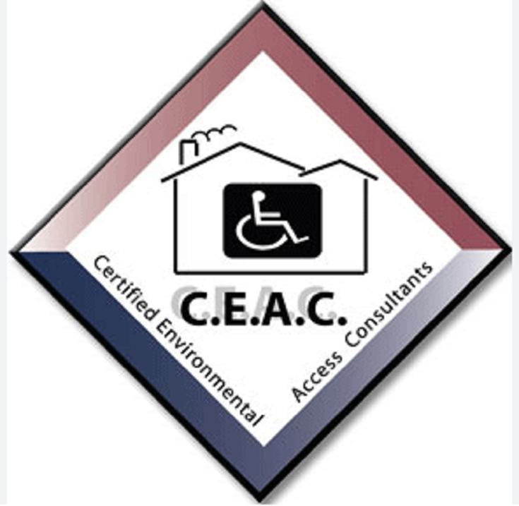 Tip 3 certified environmental access consultant logo | Innovate Building Solutions #AccessibleShower #AccessibleBathroom #AgeInPlaceBathroomRemodel