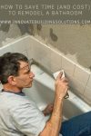 How to save time (and cost) to remodel a bathroom