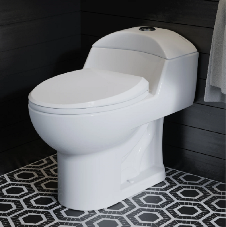 Idea 9 stylish comfort height toilet credit wayfair.com | Innovate Building Solutions #ComfortHeightToilet #AgeInPlaceBathroom #AgeInPlaceShower